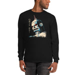 Japanese Killer Robot Unisex Long Sleeve Shirt - Black - Pulp & Stitch