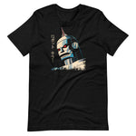 Japanese Killer Robot Unisex T-Shirt - Black Heather - Pulp & Stitch