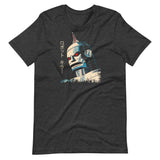 Japanese Killer Robot Unisex T-Shirt - Dark Grey Heather - Pulp & Stitch