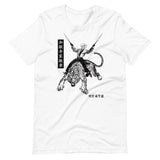 Japanese Tiger Cowboy Unisex T-Shirt - White - Pulp & Stitch