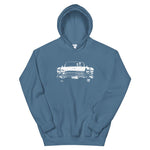 Joyride Skeletons Unisex Hoodie - Indigo Blue - Pulp & Stitch