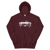 Joyride Skeletons Unisex Hoodie - Maroon - Pulp & Stitch