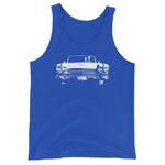 Joyride Skeletons Unisex Tank Top - True Royal - Pulp & Stitch