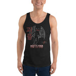 Korean Mothman Unisex Tank Top - Black - Pulp & Stitch