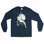 La Luna Unisex Long Sleeve Shirt - Navy - Pulp & Stitch