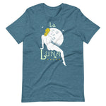 La Luna Unisex T-Shirt - Heather Deep Teal - Pulp & Stitch