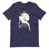 La Luna Unisex T-Shirt - Heather Midnight Navy - Pulp & Stitch