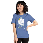 La Luna Unisex T-Shirt - Heather True Royal - Pulp & Stitch