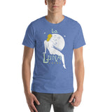 La Luna Unisex T-Shirt - Heather True Royal - Pulp & Stitch