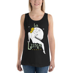 La Luna Unisex Tank Top - Black - Pulp & Stitch