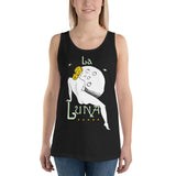 La Luna Unisex Tank Top - Black - Pulp & Stitch