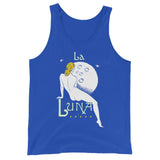 La Luna Unisex Tank Top - True Royal - Pulp & Stitch