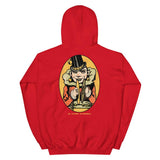 Le Clown Extensible Unisex Hoodie - Red - Pulp & Stitch