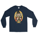 Le Clown Extensible Unisex Long Sleeve Shirt - Navy - Pulp & Stitch