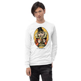 Le Clown Extensible Unisex Long Sleeve Shirt - White - Pulp & Stitch