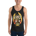 Le Clown Extensible Unisex Tank Top - Charcoal-black Triblend - Pulp & Stitch