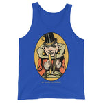 Le Clown Extensible Unisex Tank Top - True Royal - Pulp & Stitch