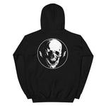 Lightning Skull Unisex Hoodie - Black - Pulp & Stitch