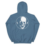 Lightning Skull Unisex Hoodie - Indigo Blue - Pulp & Stitch