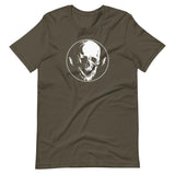 Lightning Skull Unisex T-Shirt - Army - Pulp & Stitch