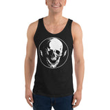 Lightning Skull Unisex Tank Top - Black - Pulp & Stitch