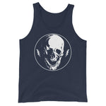 Lightning Skull Unisex Tank Top - Navy - Pulp & Stitch