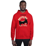 London Mystery Bat Unisex Hoodie - Red - Pulp & Stitch