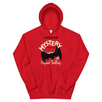 London Mystery Bat Unisex Hoodie - Red - Pulp & Stitch