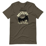 London Mystery Bat Unisex T-Shirt - Army - Pulp & Stitch