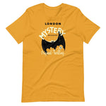 London Mystery Bat Unisex T-Shirt - Mustard - Pulp & Stitch