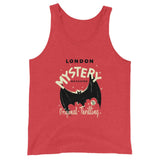 London Mystery Bat Unisex Tank Top - Red Triblend - Pulp & Stitch