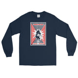 London Mystery Bobby Unisex Long Sleeve Shirt - Navy - Pulp & Stitch