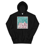 Maze of Hair Unisex Hoodie - Black - Pulp & Stitch