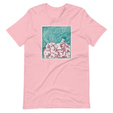 Maze of Hair Unisex T-Shirt - Pink - Pulp & Stitch