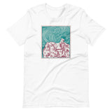 Maze of Hair Unisex T-Shirt - White - Pulp & Stitch