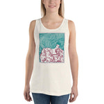 Maze of Hair Unisex Tank Top - Oatmeal Triblend - Pulp & Stitch