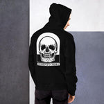 Memento Mori by Julie de Graag Unisex Hoodie - Black - Pulp & Stitch