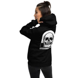 Memento Mori by Julie de Graag Unisex Hoodie - Black - Pulp & Stitch