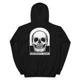 Memento Mori by Julie de Graag Unisex Hoodie - Black - Pulp & Stitch