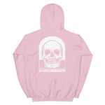 Memento Mori by Julie de Graag Unisex Hoodie - Light Pink - Pulp & Stitch