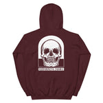 Memento Mori by Julie de Graag Unisex Hoodie - Maroon - Pulp & Stitch