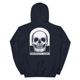 Memento Mori by Julie de Graag Unisex Hoodie - Navy - Pulp & Stitch