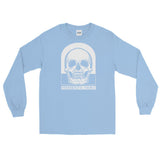 Memento Mori by Julie de Graag Unisex Long Sleeve Shirt - Light Blue - Pulp & Stitch