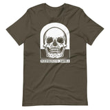 Memento Mori by Julie de Graag Unisex T-Shirt - Army - Pulp & Stitch