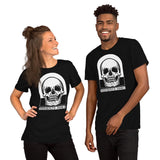 Memento Mori by Julie de Graag Unisex T-Shirt - Black - Pulp & Stitch