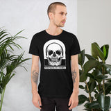 Memento Mori by Julie de Graag Unisex T-Shirt - Black - Pulp & Stitch