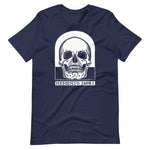 Memento Mori by Julie de Graag Unisex T-Shirt - Navy - Pulp & Stitch