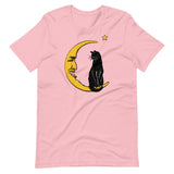 Meow Over the Moon Unisex T-Shirt - Pink - Pulp & Stitch