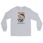 Mosty Boy Unisex Long Sleeve Shirt - Sport Grey - Pulp & Stitch