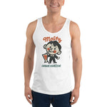 Mosty Boy Unisex Tank Top - White - Pulp & Stitch